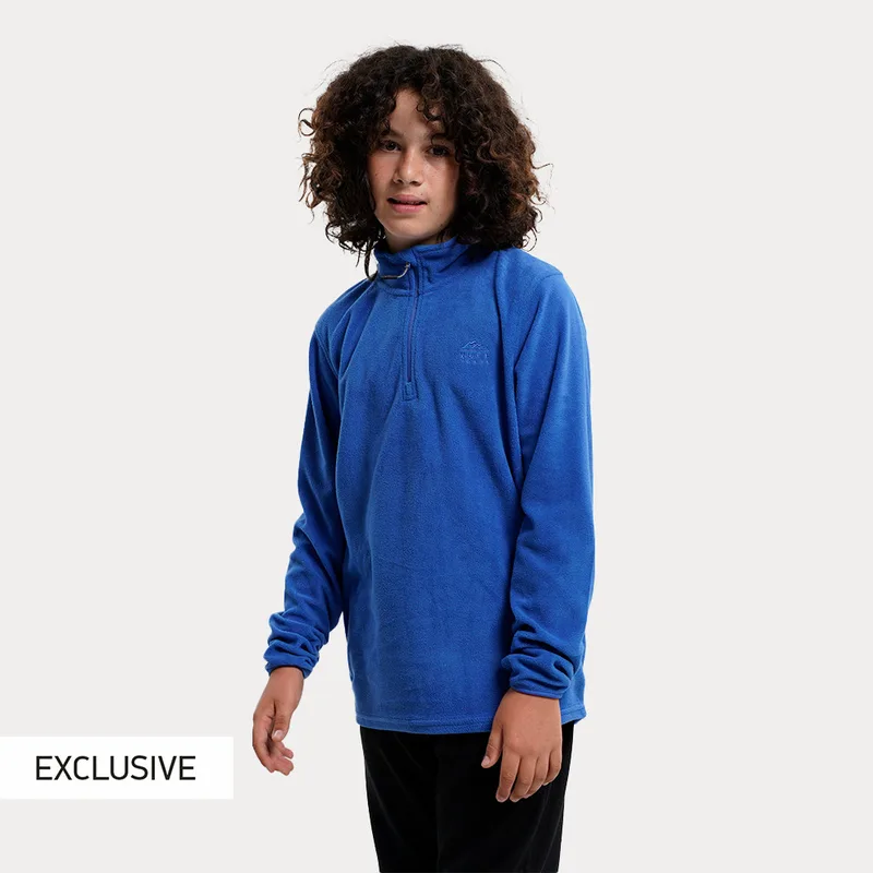 Nuff Polar Fleece Παιδικό Half-Zip Φούτερ (9000108458_3150)