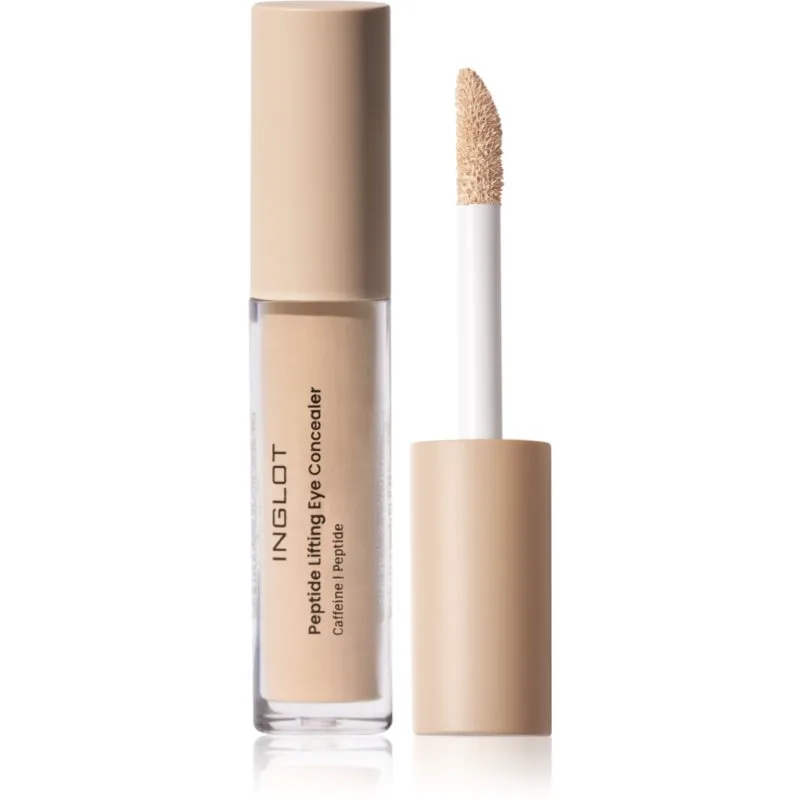 Inglot Peptide Lifting Eye Concealer υγρό κονσίλερ απόχρωση 202 Light Cream 4.6 ml