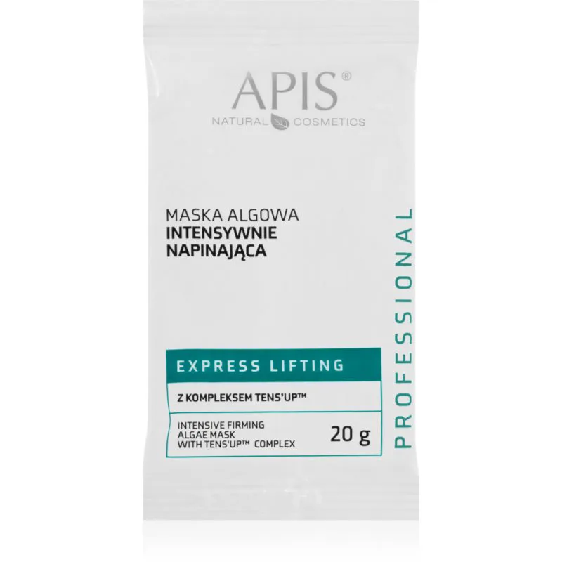 Apis Natural Cosmetics Express Lifting TENS UP™ complex θρεπτική και συσφικτική μάσκα για ώριμη επιδερμίδα προσώπου 20 γρ
