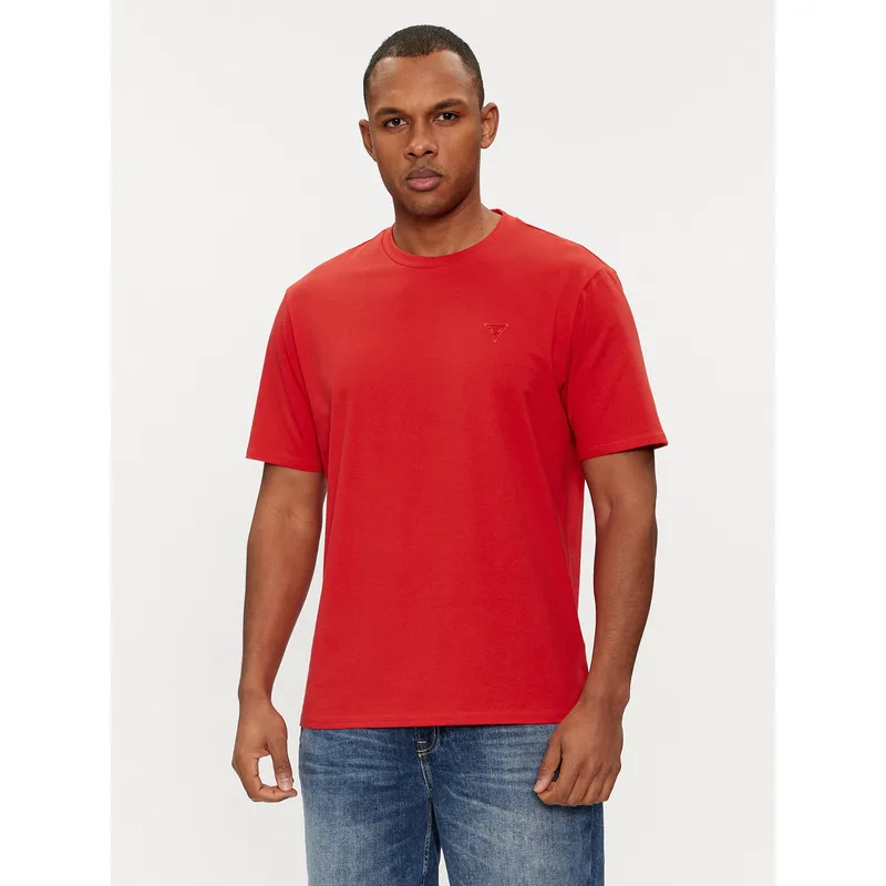 Guess T-Shirt F3GI00 K8HM0 Κόκκινο Regular Fit