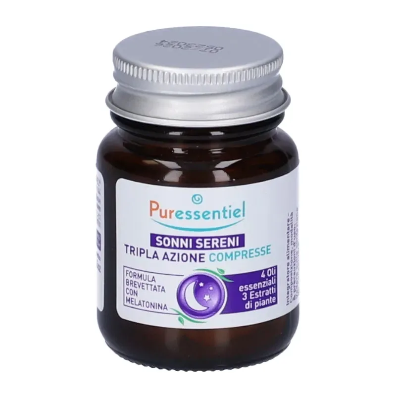 Puressentiel Sleep - Triple Action Relaxation 8 Hours 15 Tablets