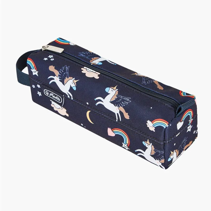 50043613 Herlitz Κασετίνα Quattro Dreamy Unicorn 21,5x7x8cm