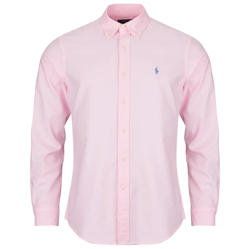 Πουκάμισο με μακριά μανίκια Polo Ralph Lauren CHEMISE CUSTOM FIT EN OXFORD LEGER