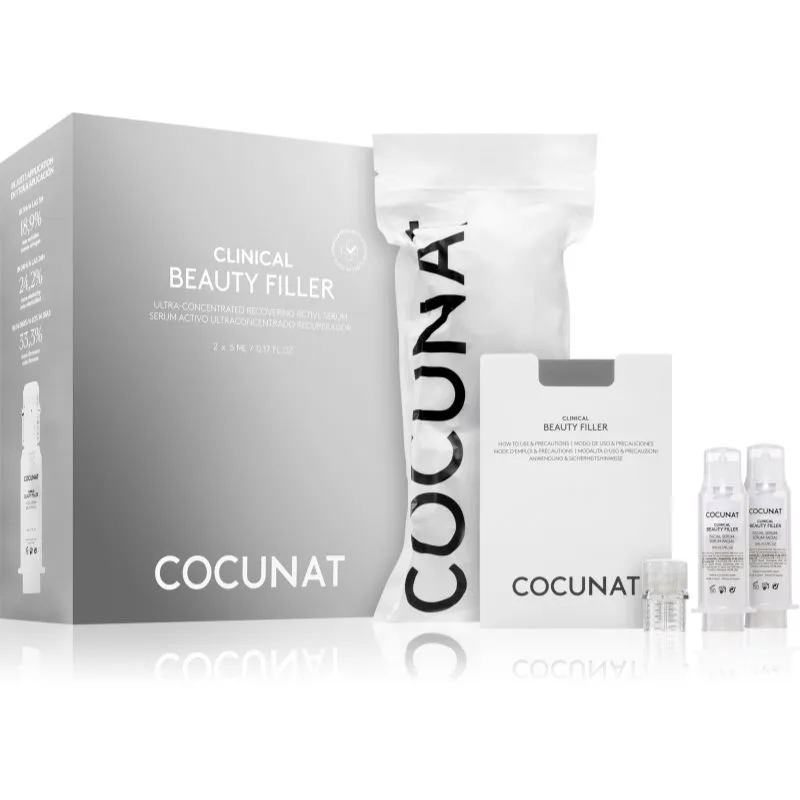 Cocunat Clinical Beauty Filler σετ ενάντια στη γήρανση της επιδερμίδας