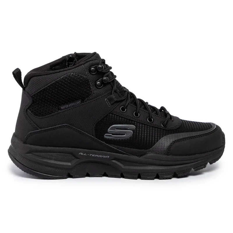 Ορειβατικά παπούτσια Skechers Woodrock 51705/BBK Μαύρο
