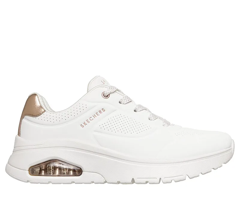 SKECHERS ΓΥΝΑΙΚΕΙΟ SNEAKER Durabuck 177799_WHT ΛΕΥΚΟ