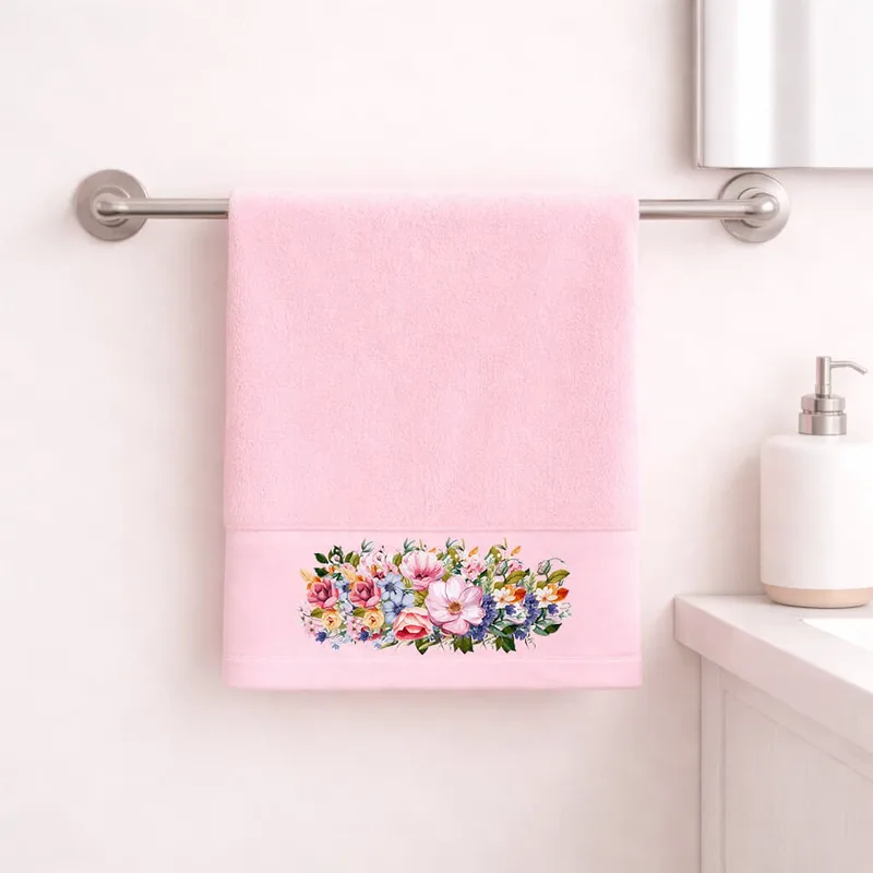 Πετσέτα Προσώπου 50×90 Rosie Dusty Rose