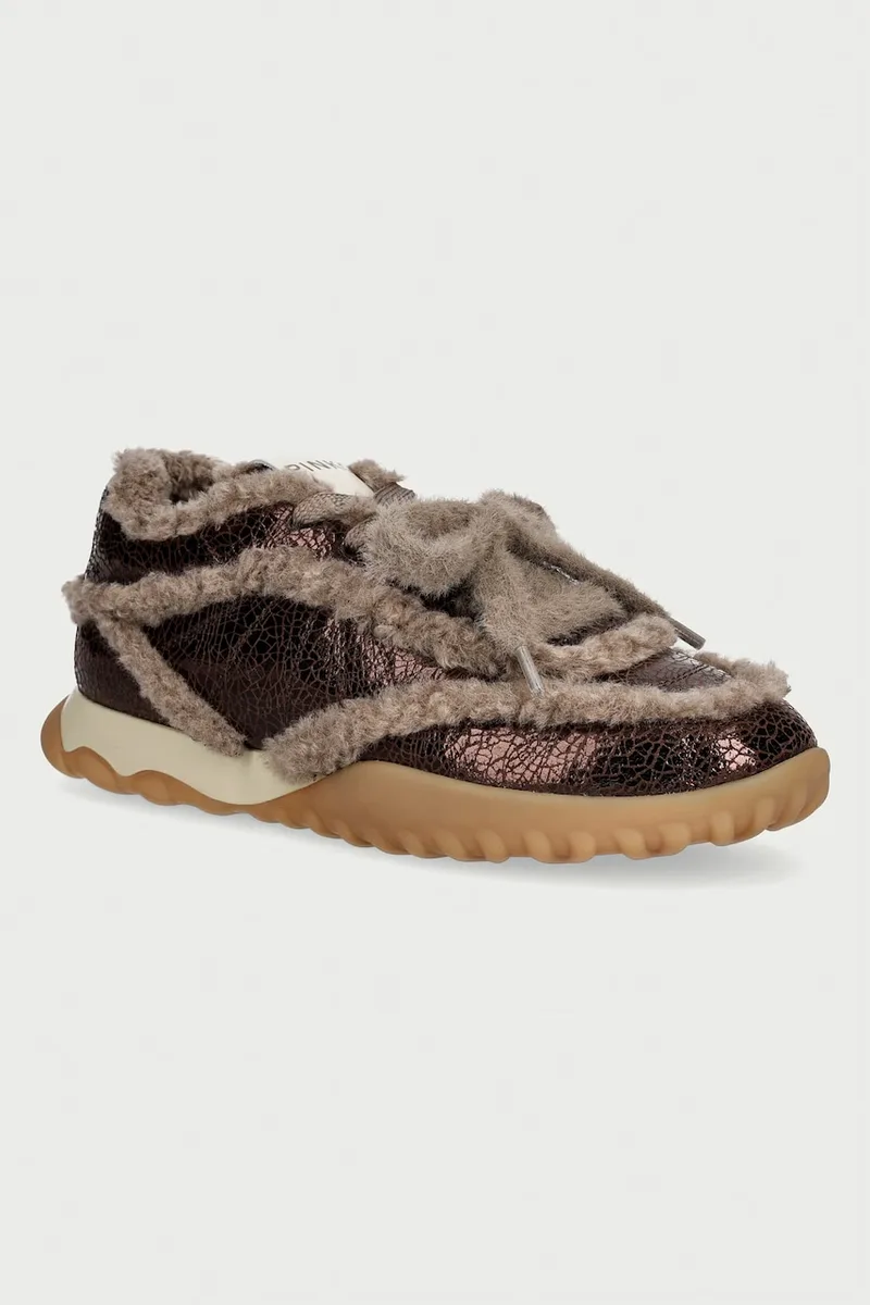 Pinko Gea 02 sneakers παιδικά δερμάτινα