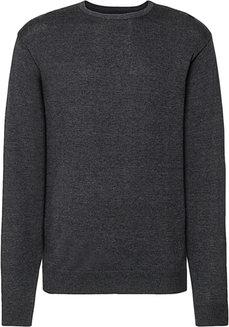 Ανδρικο Πουλοβερ Crew Neck Knitted Russell Europe R-717M-0 Charcoal Marl