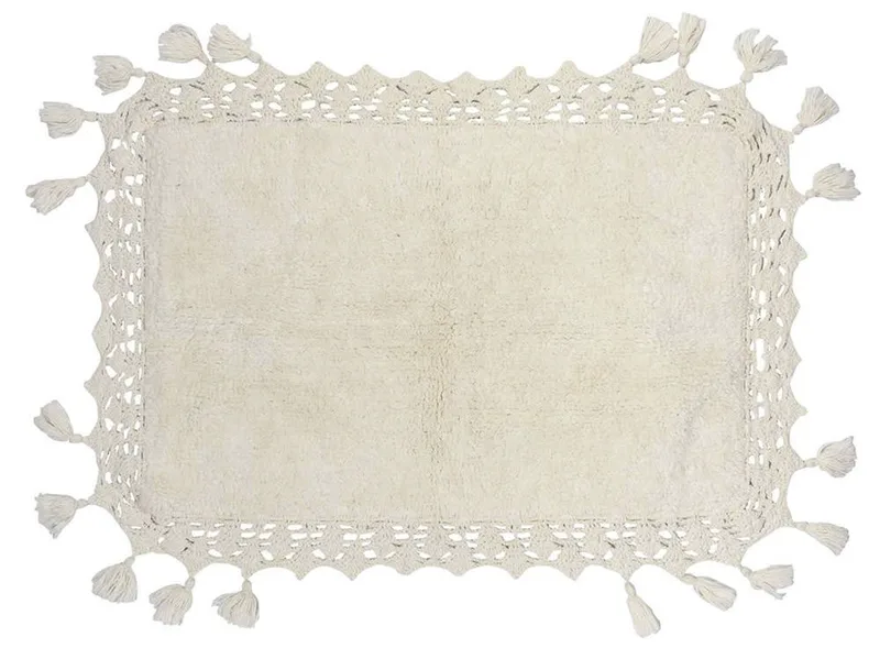 ΤΑΠΕΤΟ ΜΠΑΝΙΟΥ DAS HOME 0566 ΕΚΡΟΥ 50Χ80CM