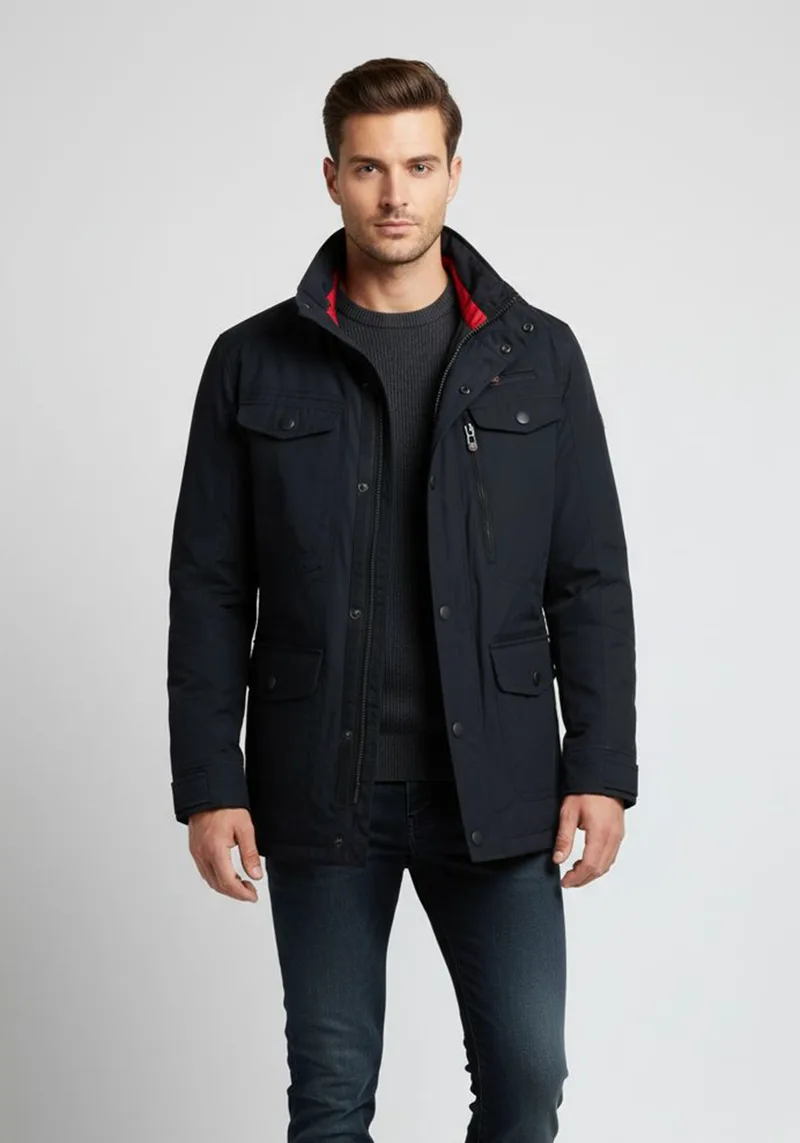 Wellensteyn Καλοκαιρινό Μπουφάν της σειράς Chester - CHES 544 Darknavy