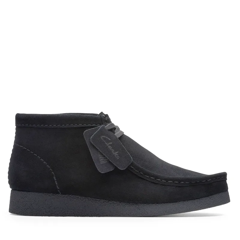 Μποτίνια Clarks Wallabee Evo Bt 26172823 Μαύρο