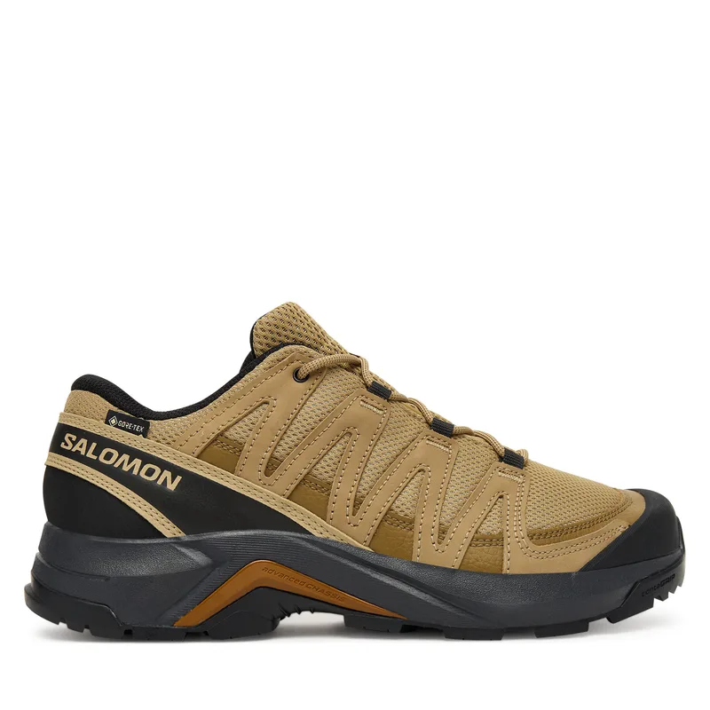 Παπούτσια πεζοπορίας Salomon X-Adventure Recon Gore-Tex L47813100 Καφέ