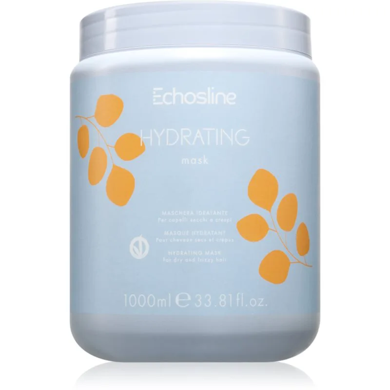 Echosline Hydrating Mask ενυδατική μάσκα για ξηρά και ατίθασα μαλλιά 1000 ml