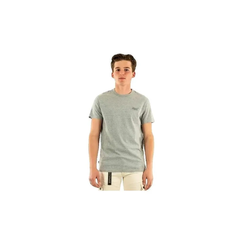 T-shirt με κοντά μανίκια Superdry T-shirt Vintage Logo gris