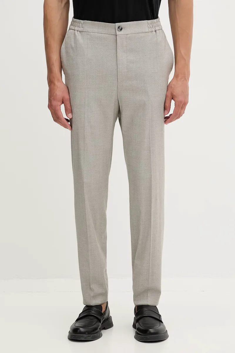 HUGO Παντελόνι slim fit Ανδρικό με πρόσμιξη μαλλιού Gos233F1X