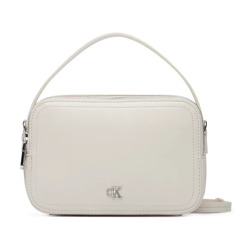 Τσάντα Calvin Klein Ck Hardware Camera Bag LV04F3678G Ανοιχτό μπεζ