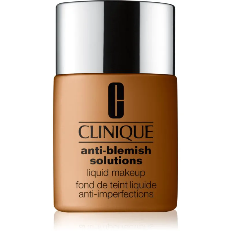Clinique Anti-Blemish Solutions™ Liquid Makeup Make-Up κάλυψης για λιπαρή επιδερμίδα με τάση για ακμή απόχρωση WN 100 Deep Honey 30 ml
