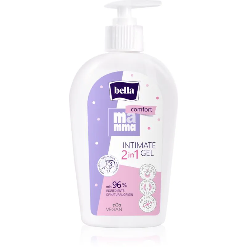 BELLA Mamma Comfort Intimate Gel 2 in 1 τζελ για προσωπική υγιεινή 2 σε 1 300 ml