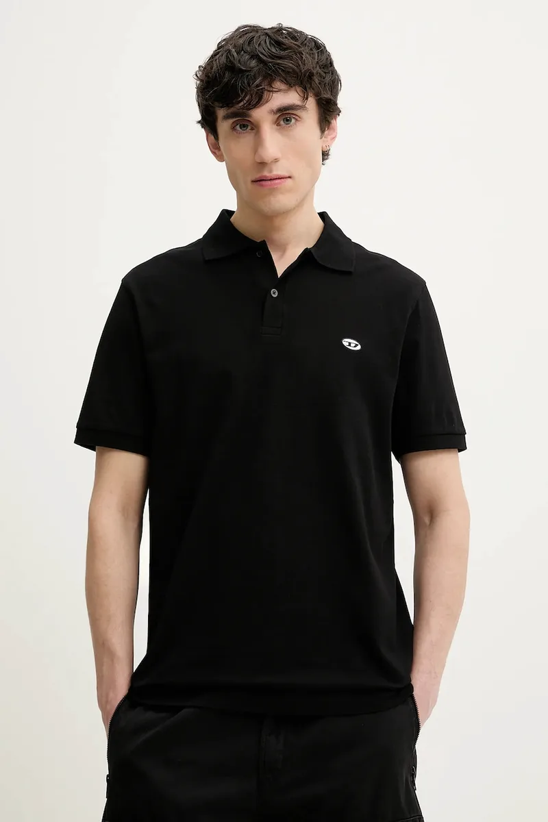Βαμβακερό μπλουζάκι πόλο Diesel T-REJUST-DOVAL-PJ POLO SHIRT