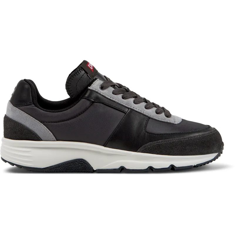 CAMPER Drift - Sneakers Για Γυναικεία - Γκρι,Μαύρο, Μέγεθος 41, Smooth leather/Cotton fabric