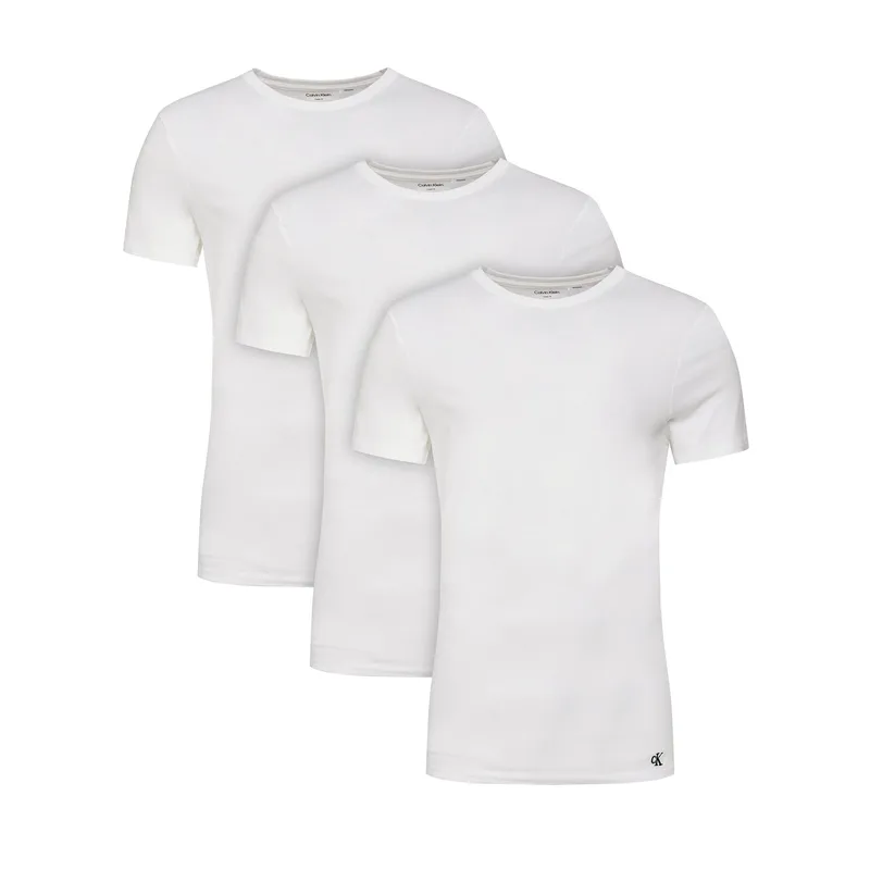 Calvin Klein Underwear Σετ t-shirts LV00NB4051 Λευκό Regular Fit