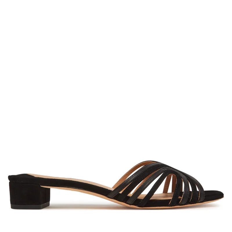 Παντόφλες LAUREN RALPH LAUREN Fay 802961818003 Μαύρο