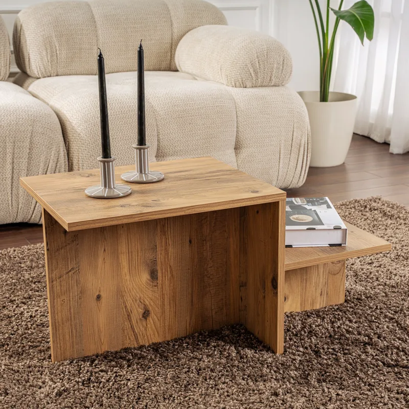 Τραπέζι Σαλονιού Harmony - Atlantic Pine 241Nrd1225 (80x40x40)