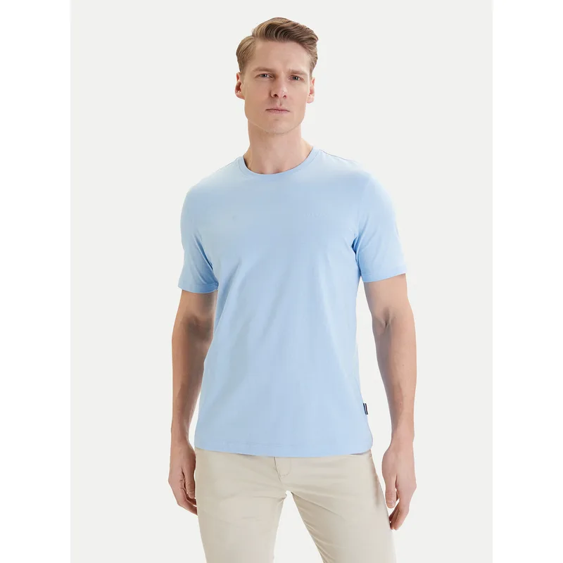 Bugatti T-Shirt 8350-15040E Μπλε Regular Fit