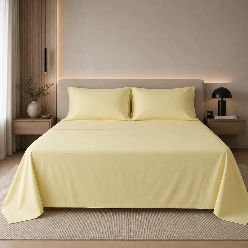 Σεντόνι Υπερ/πλο Πεννιέ Yellow (2.50x2.70)
