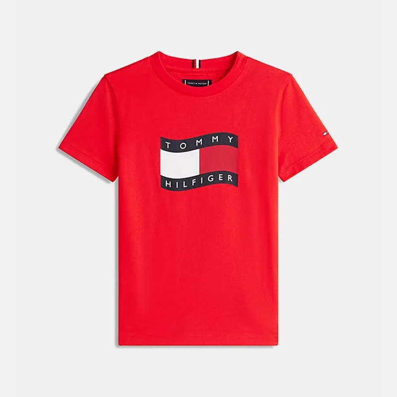 Tommy Jeans Wavy Flag Παιδικό T-Shirt (9000271082_93501)