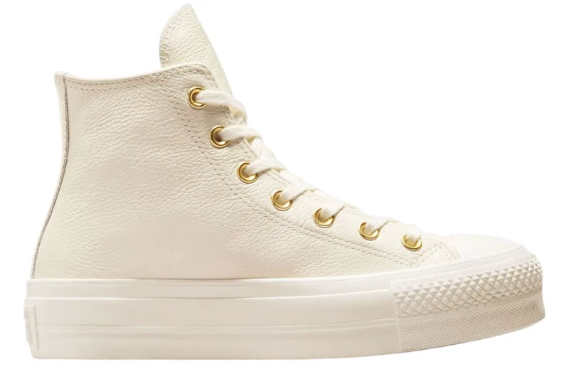 Sneaker Converse Chuck Taylor All Star Lift Platform Golden Hits A12764C-286-EGRET-EGRET-GOLD Γυναικείο