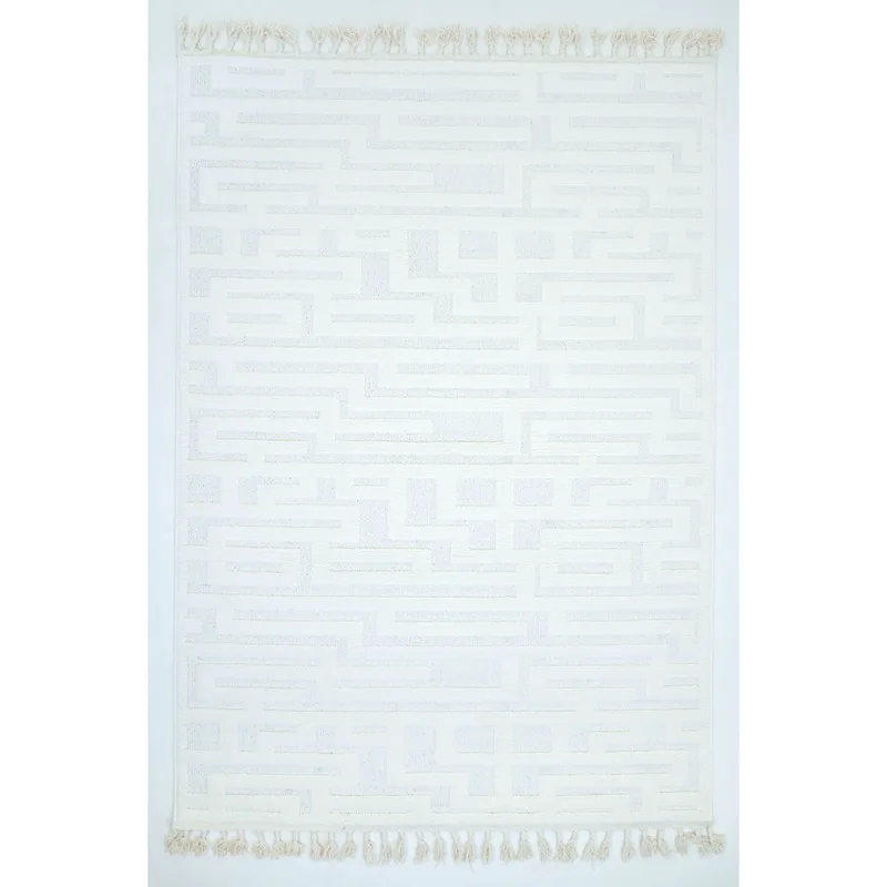 Χαλί Σαλονιού 160X230 Ezzo Perla C796B1A Cream (160x230)