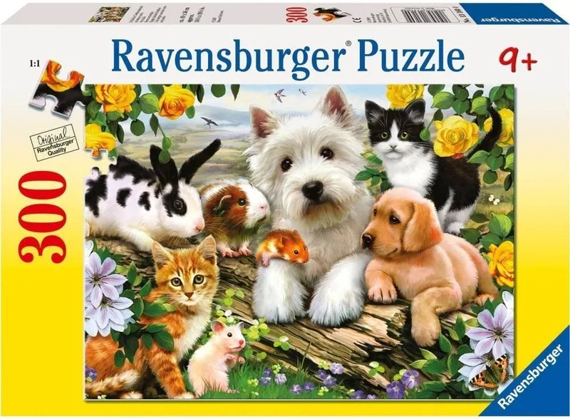 ΧΑΡΟΥΜΕΝΑ ΖΩΑΚΙΑ XXL RAVENSBURGER 300 ΚΟΜΜΑΤΙΑ