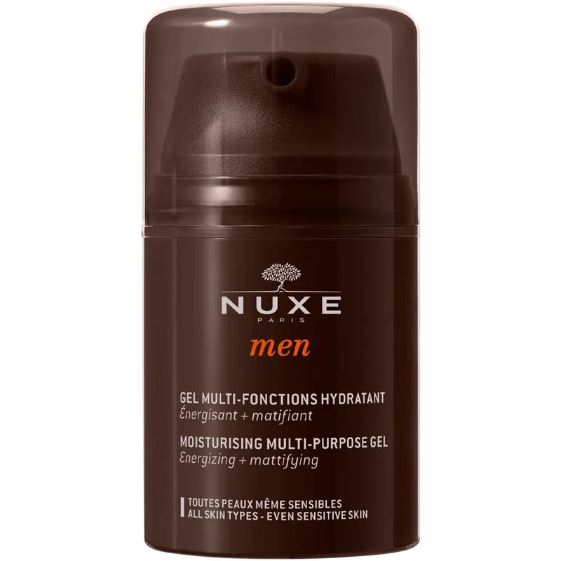 Nuxe Men Moisturizing Multi-Purpose Gel Ανδρικό Πολυχρηστικό Τζελ Προσώπου για Ενυδάτωση 50ml