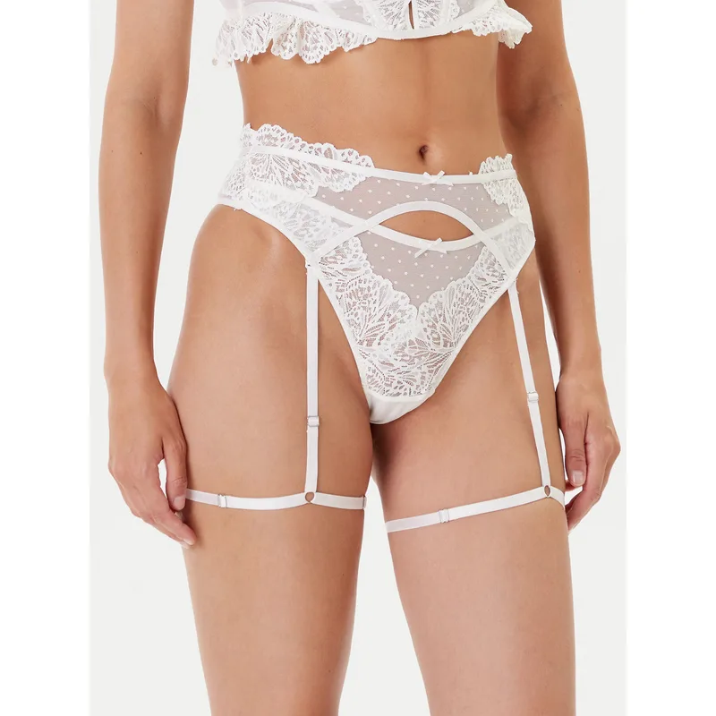 Hunkemöller Στρίνγκ 302384 Εκρού