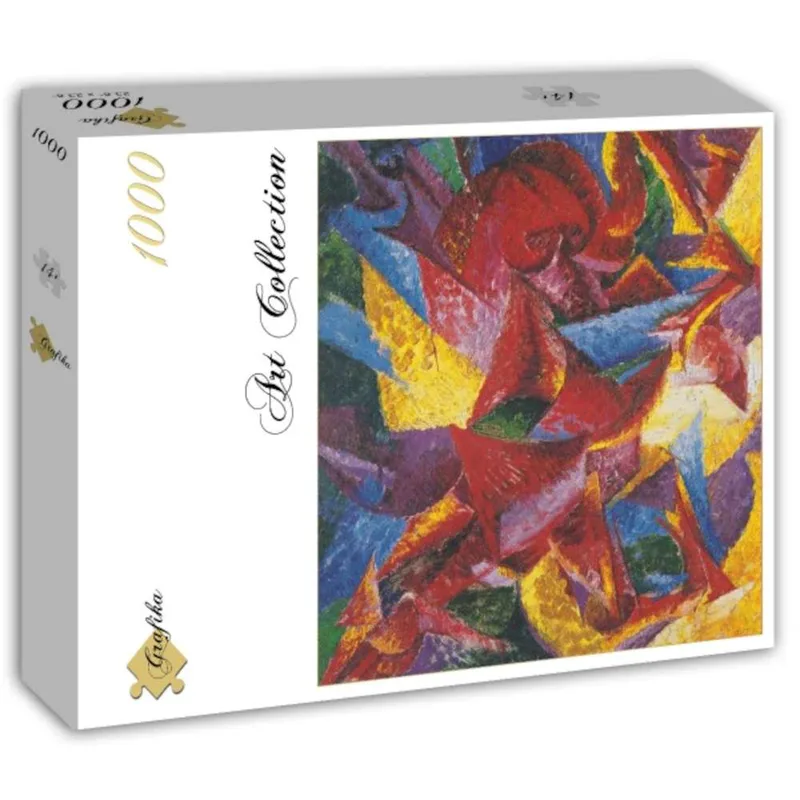 Graphica-T-02220-Umberto Boccioni: Forme plastiche di Cavallo, 1914-Puzzle 1000 pieces