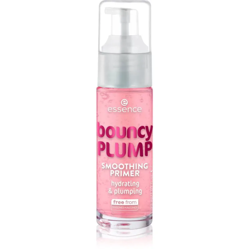 essence bouncy PLUMP ενυδατική βάση του μεικαπ για λαμπρότητα και λείανση επιδερμίδας 30 ml
