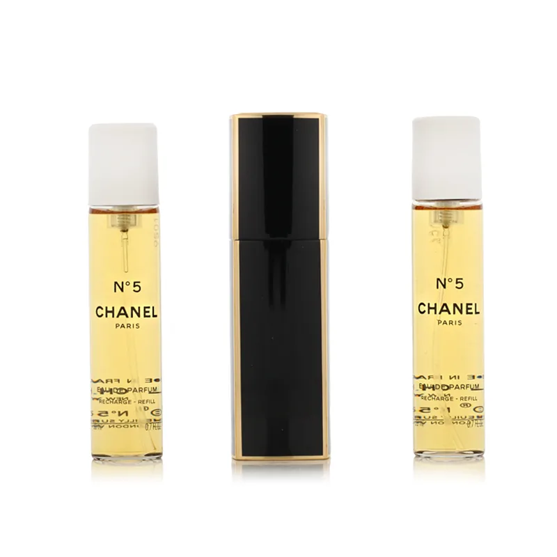 Chanel No 5 EDP Refillable 20 ml + EDP Refill 2 x 20 ml (woman) 60 ml