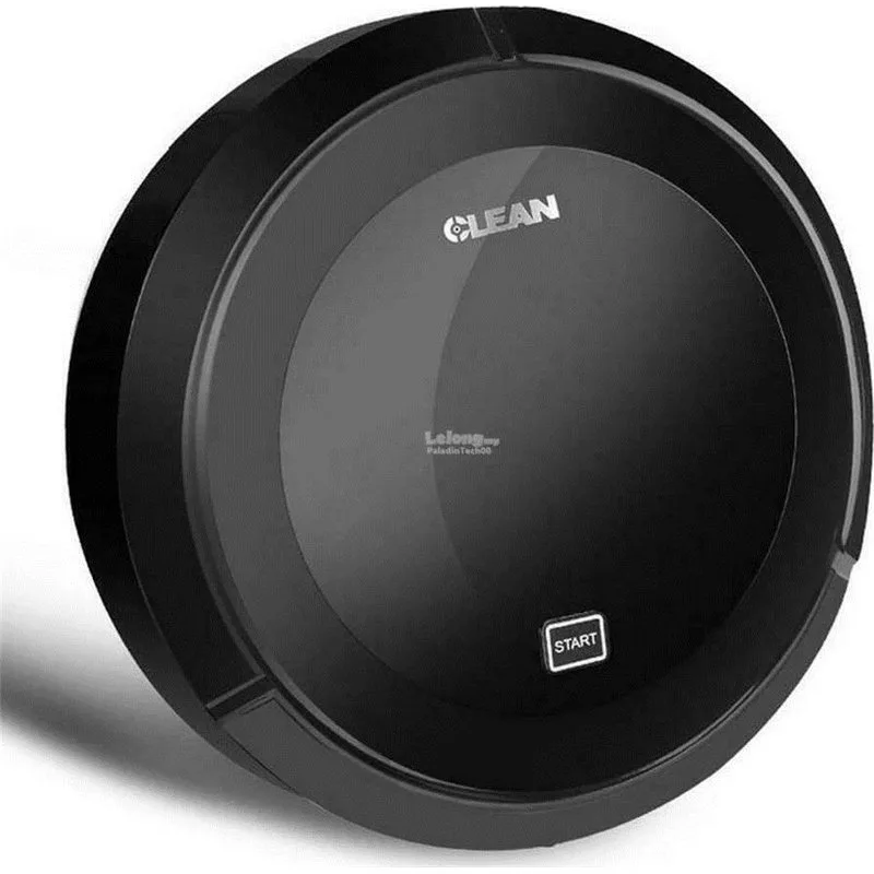 Clean Smart Robot Cleaner Σκούπα Ρομπότ Μαύρη
