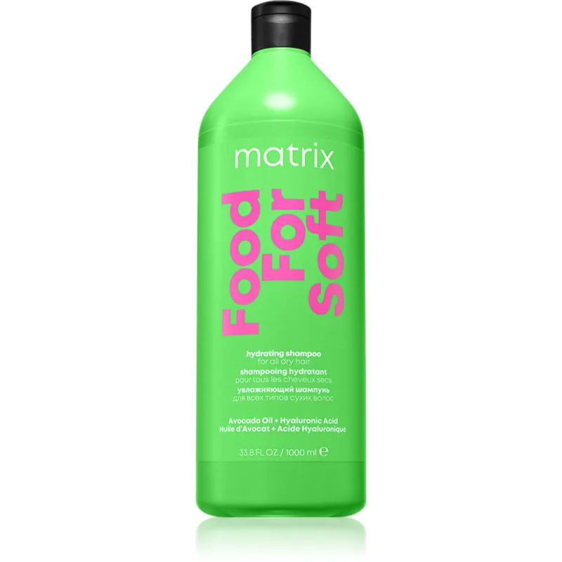 Matrix Food For Soft ενυδατικό σαμπουάν με υαλουρονικό οξύ 1000 ml