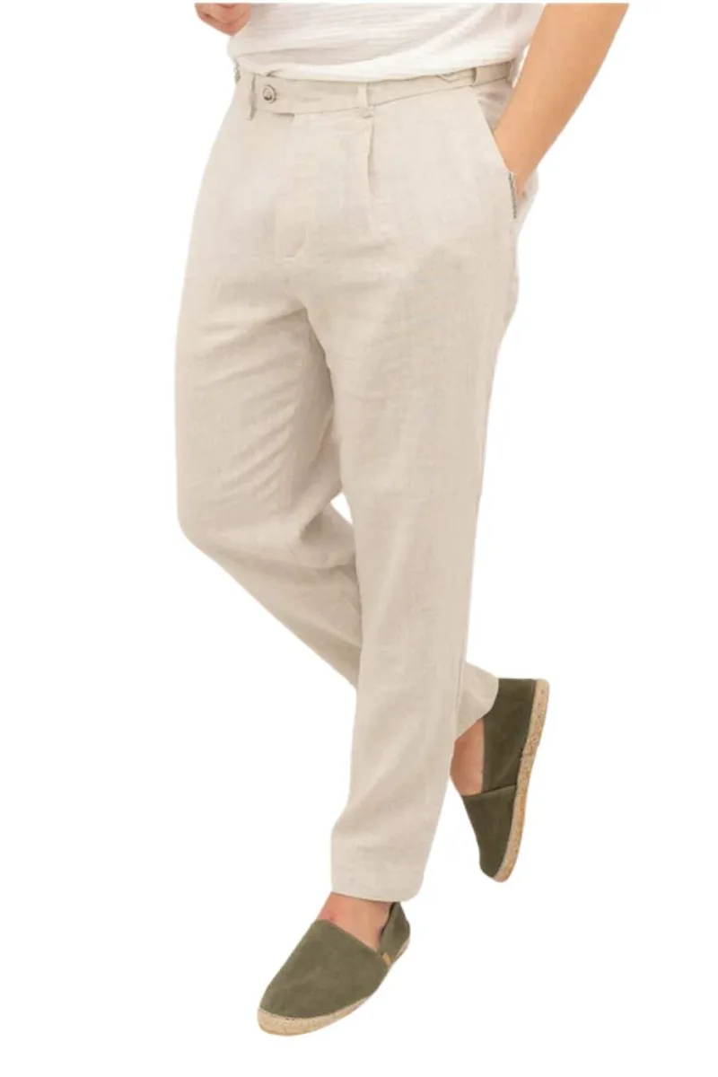 SEINSE Ανδρικό Παντελόνι PANT TK A - ΜΠΕΖ-PSE1238SS-BEIGE