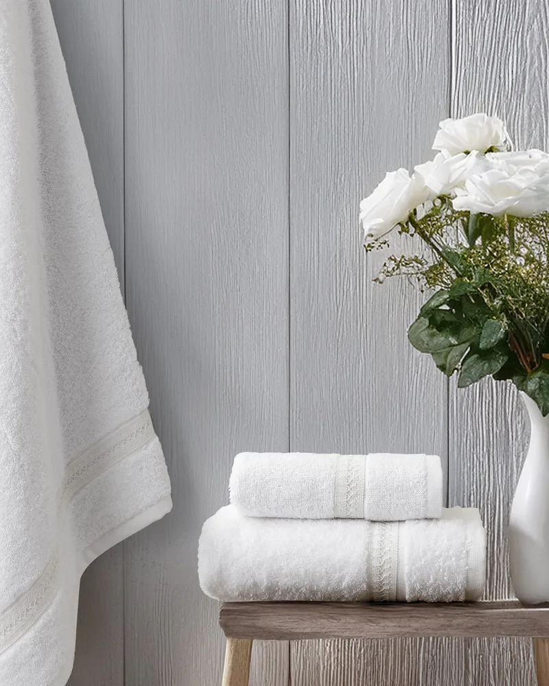 Σετ Πετσέτες 3 Τεμαχίων Nima Aveline White Λευκό 30x50,50x90,70x140