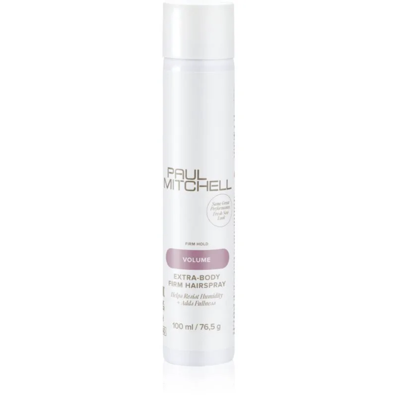 Paul Mitchell Volume Extra-Body Firm Hairspray ισχυρή λακ για τα μαλλιά για όγκο και λάμψη 100 ml