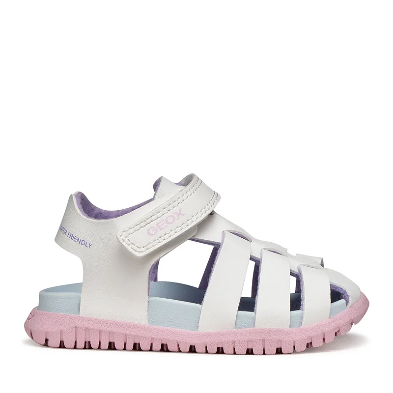 Σανδάλια Geox B Sandal Fusbetto Gi B556BA 000BC C0406 Λευκό