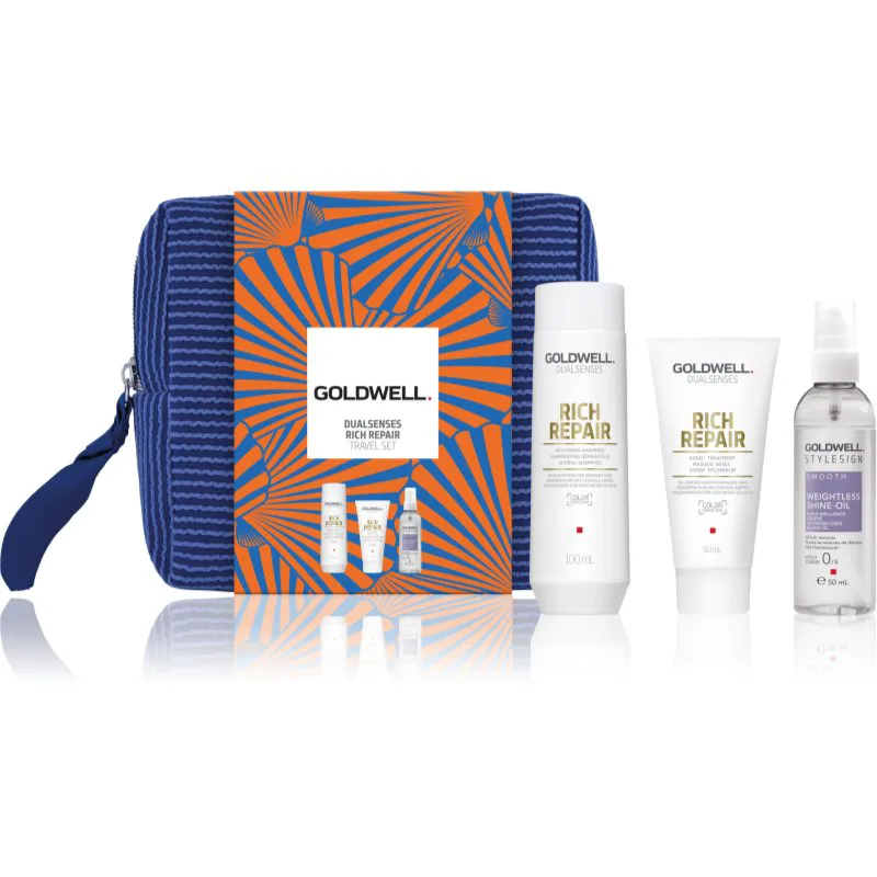 Goldwell Dualsenses Rich Repair σετ ταξιδιού για θρέψη και ενυδάτωση