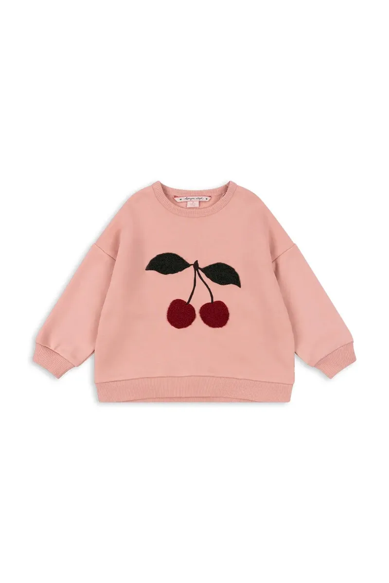 Βαμβακερή παιδική μπλούζα Konges Sløjd LOU TERRY SWEAT SHIRT OCS