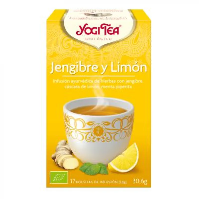 Yogi Tea Ginger and Lemon 17 sachets