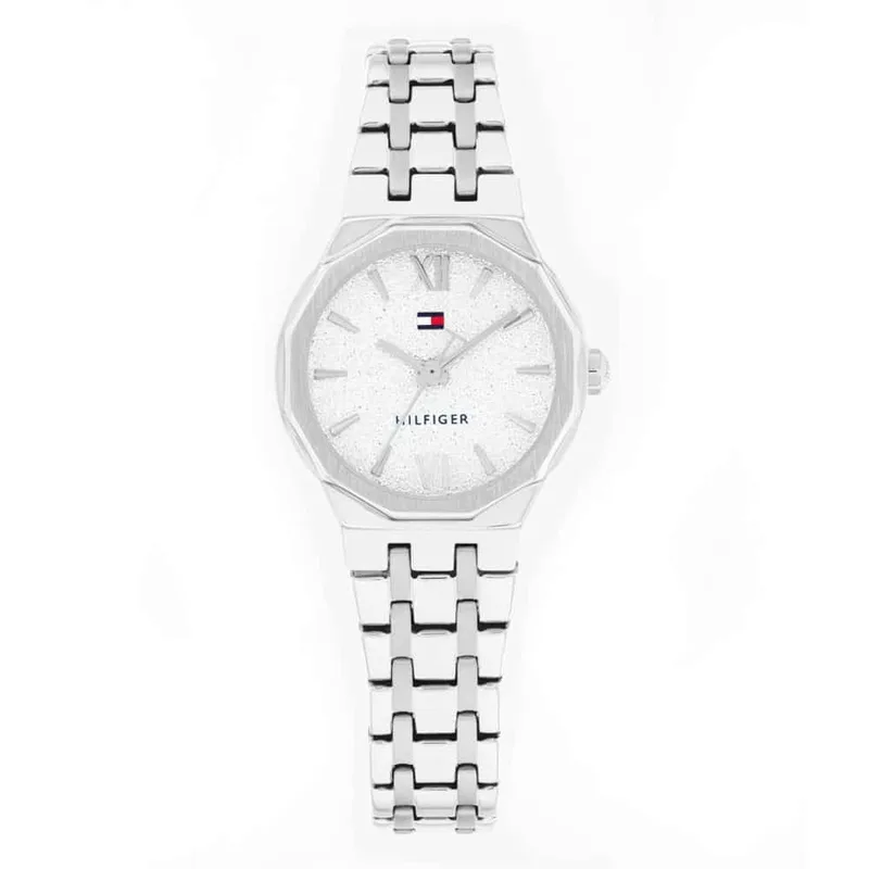 TOMMY HILFIGER Mackenzie Silver Dial Stainless Steel Bracelet 1782889