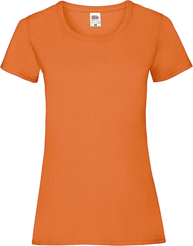 Lady-Fit Valueweight T Fruit of the Loom 61-372-0 Πορτοκαλί